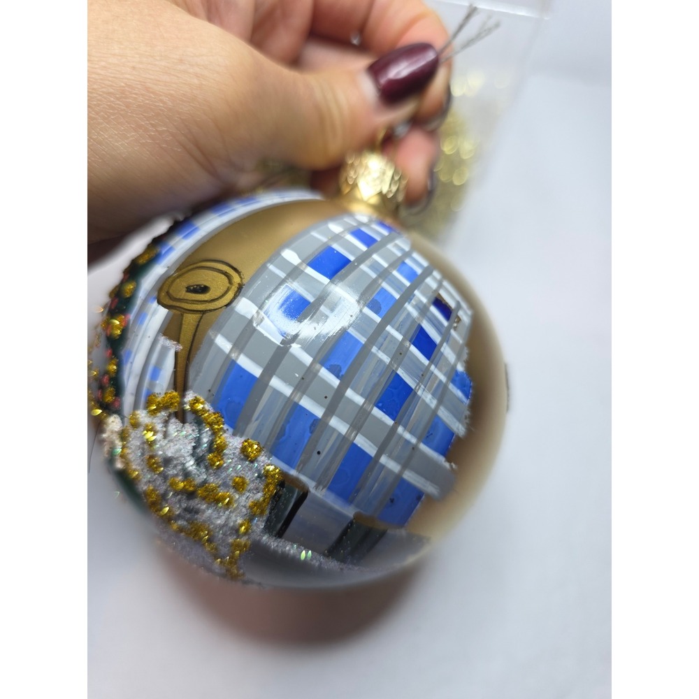 RockefellerCenter NewYork NWT! ChristmasTree Glass OrnamentOfficialLicensed NYC